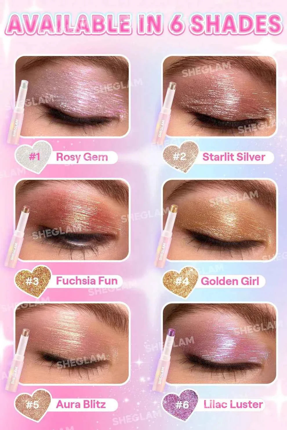 Sheglam Crystal Jelly Glaze Stick