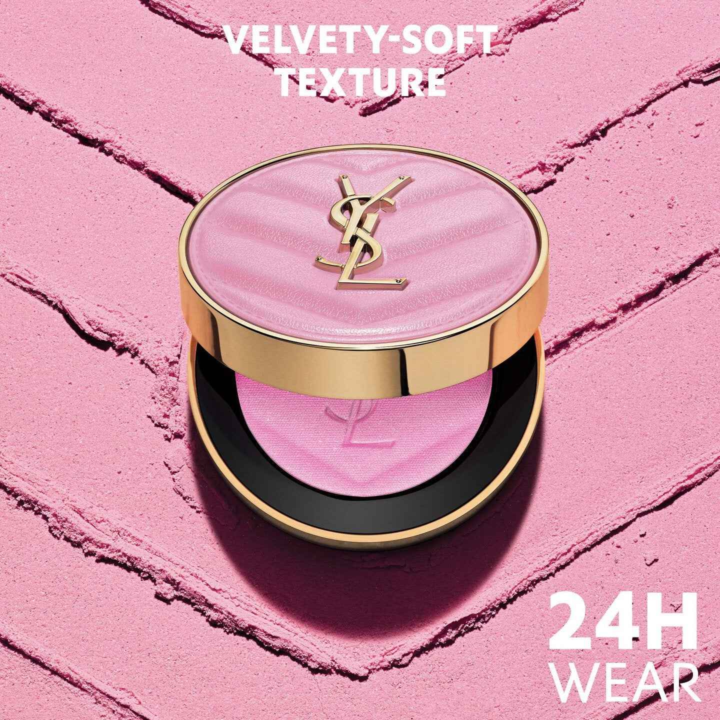 YSL MAKE ME BLUSH 24H BUILDABLE BLURRING POWDER BLUSH