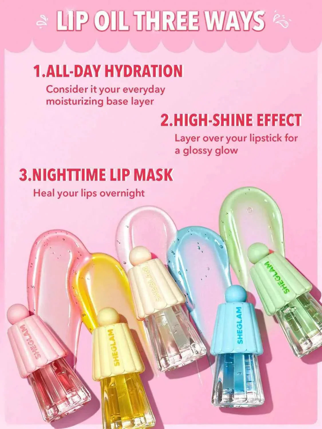Sheglam Jelly Wow Hydrating Lip Oil EMBRELLA