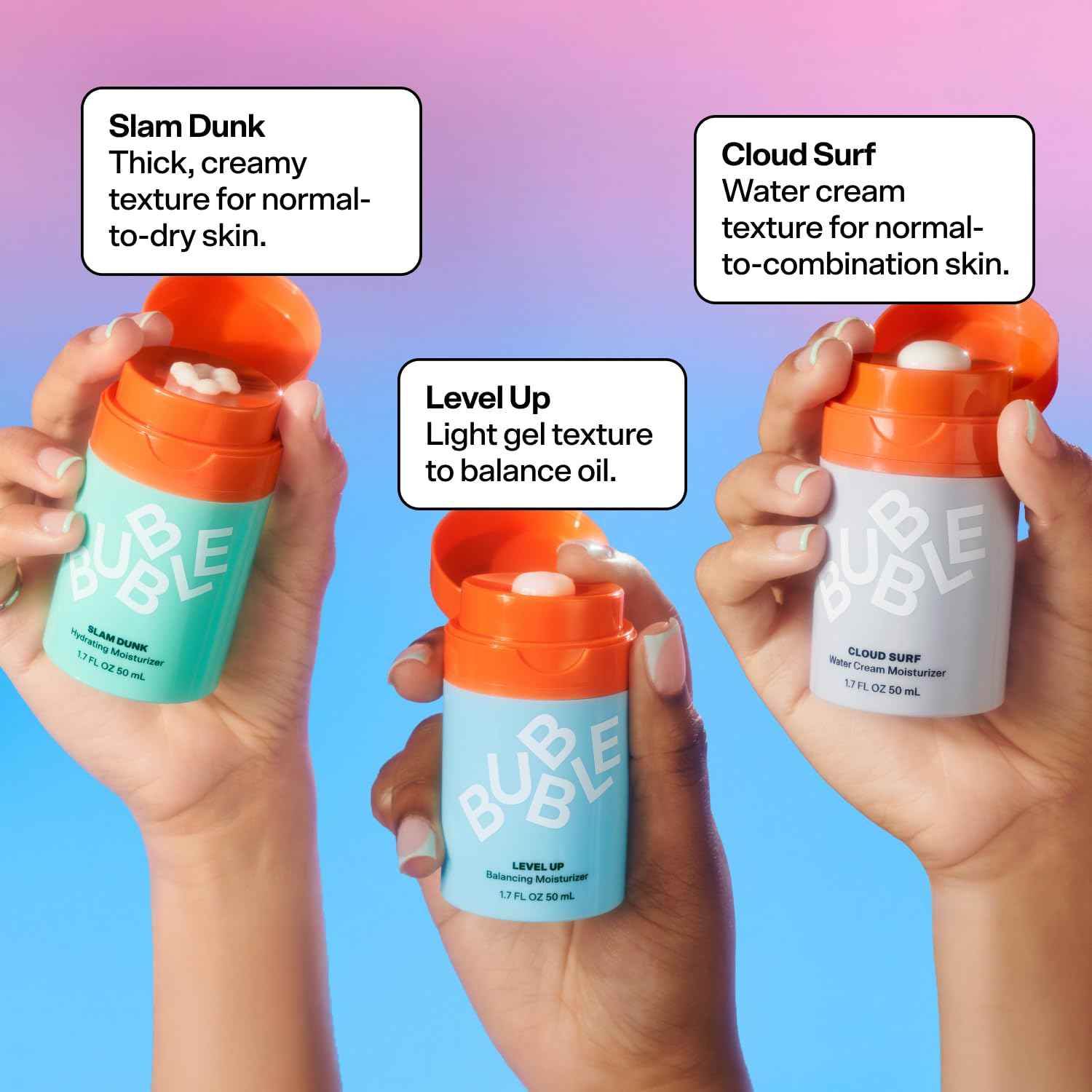 Bubble Skincare Cloud Surf Water Cream Face Moisturizer