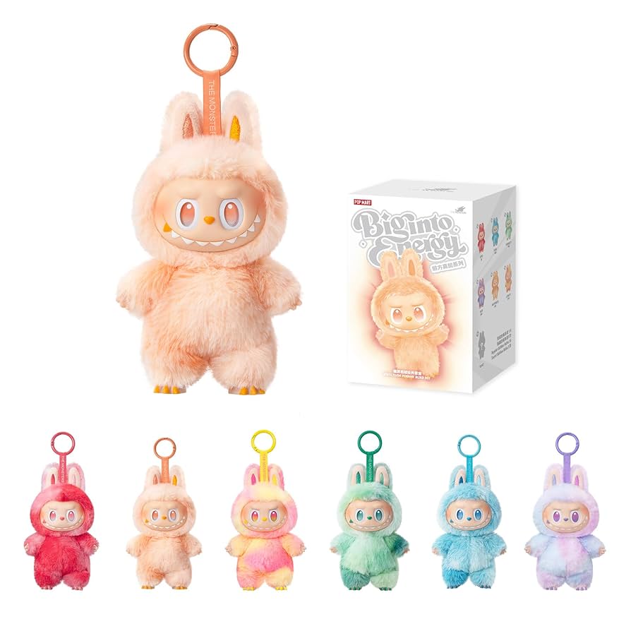 Popmart labubu big into energy