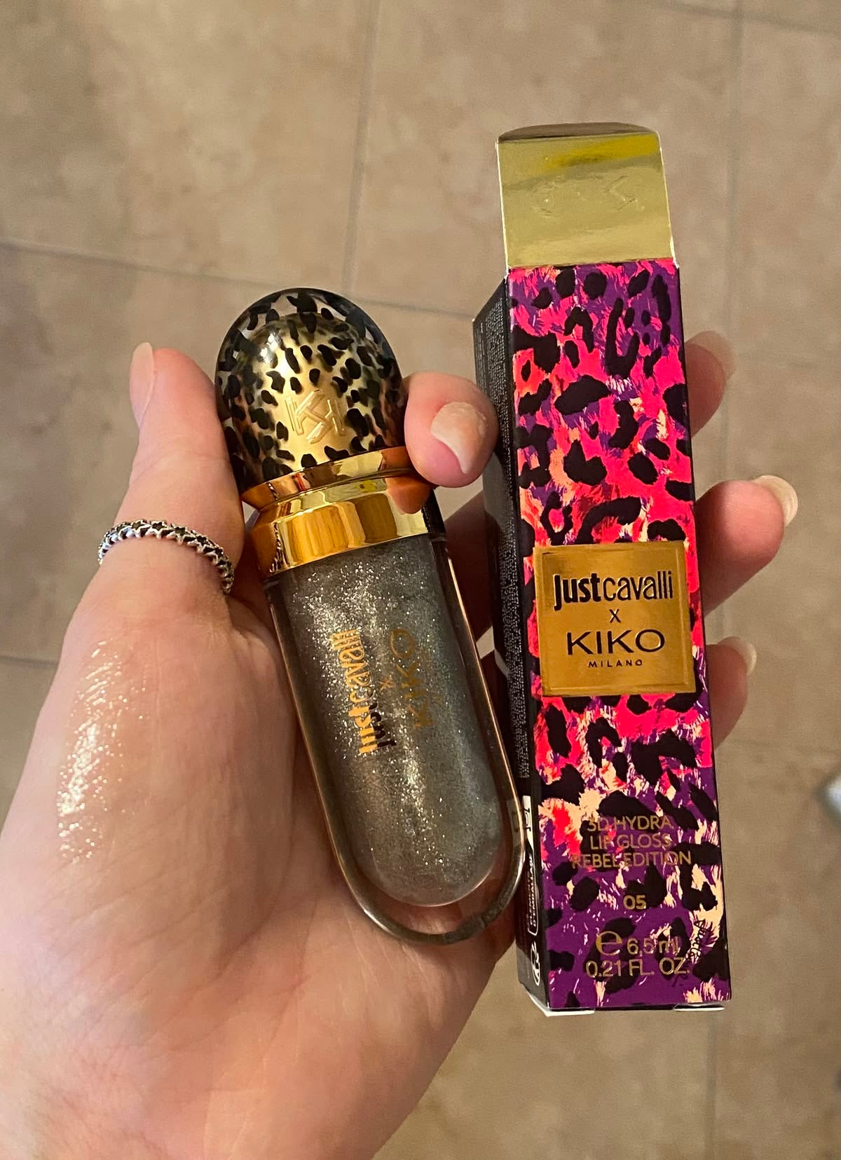 JUST CAVALLI X KIKO MILANO 3D HYDRA LIP GLOSS REBEL