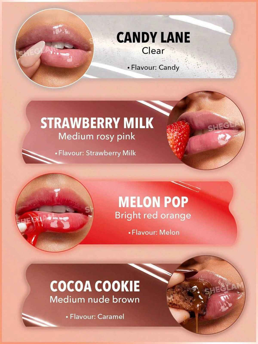 Sheglam Crystal Glaze Moisturising Lip Care