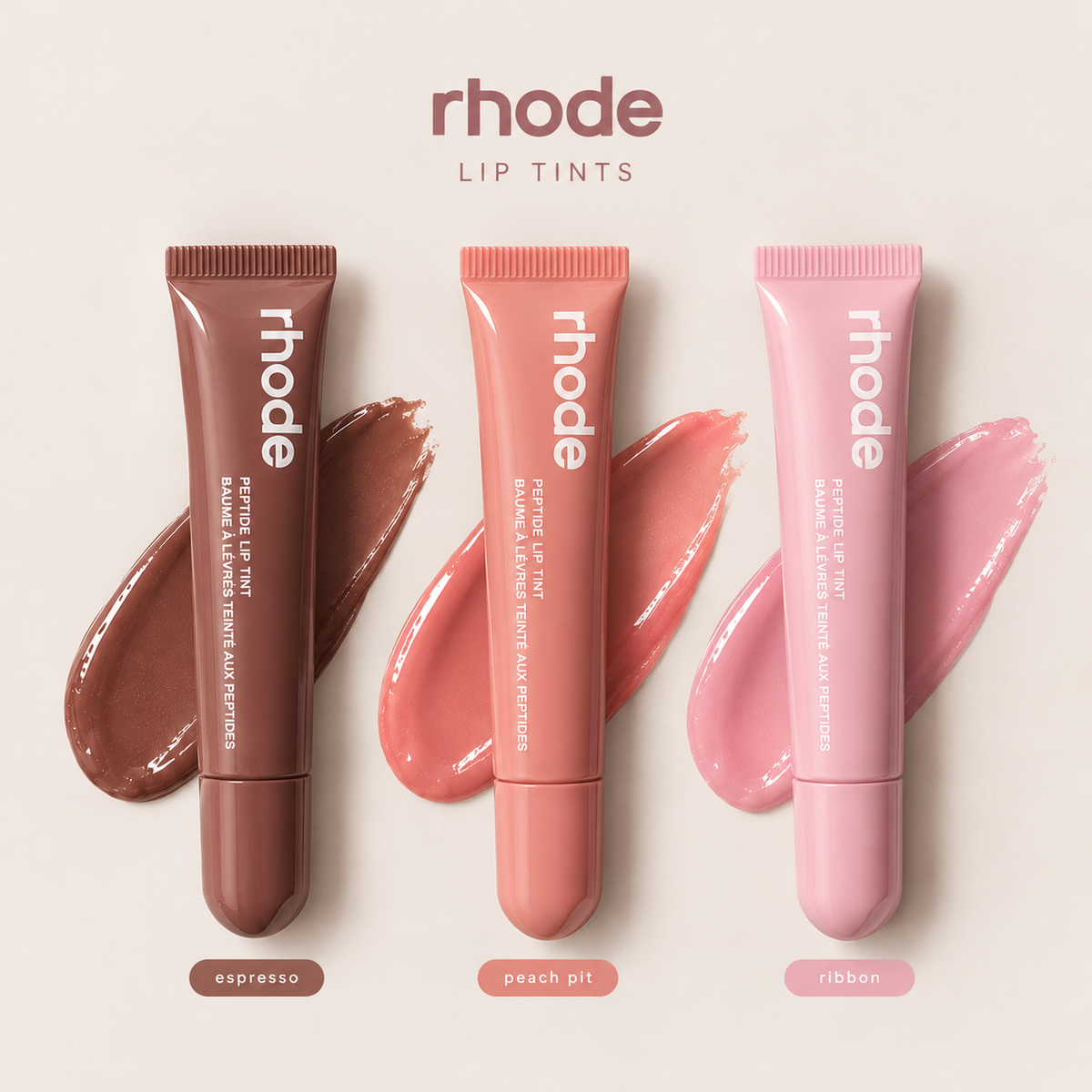 Pack of 3 Rhode lip tints