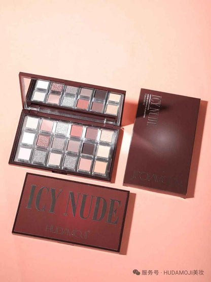 HUDAMOJI -ICY NUDE EYESHADOW PALETTE