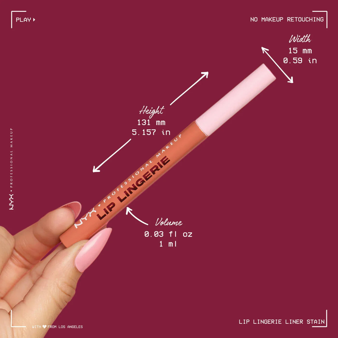 nyx Lip Lingerie Lip Liner Stain
