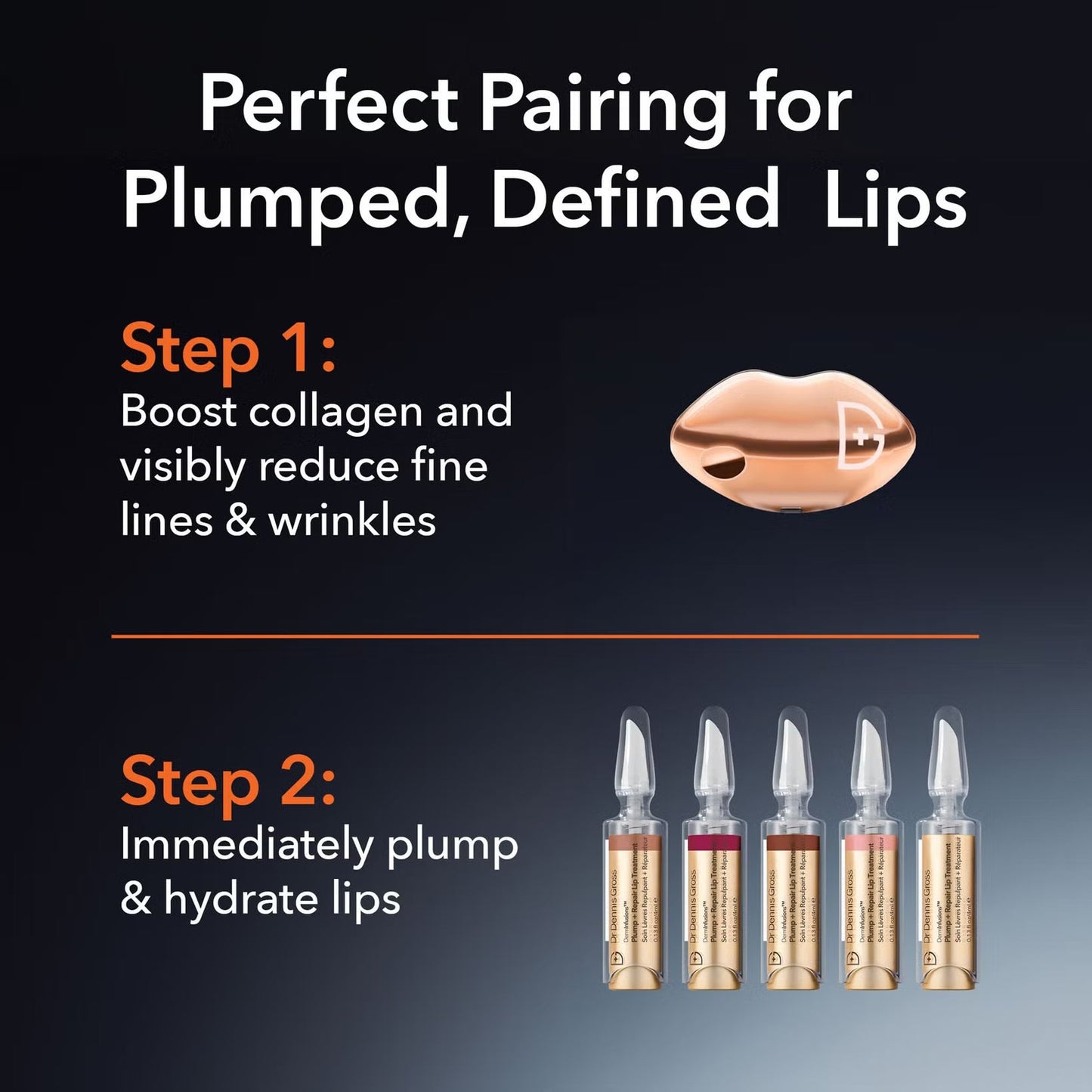 Dr Dennis Gross Skincare DermInfusions Plump + Repair Lip Treatment 4ml