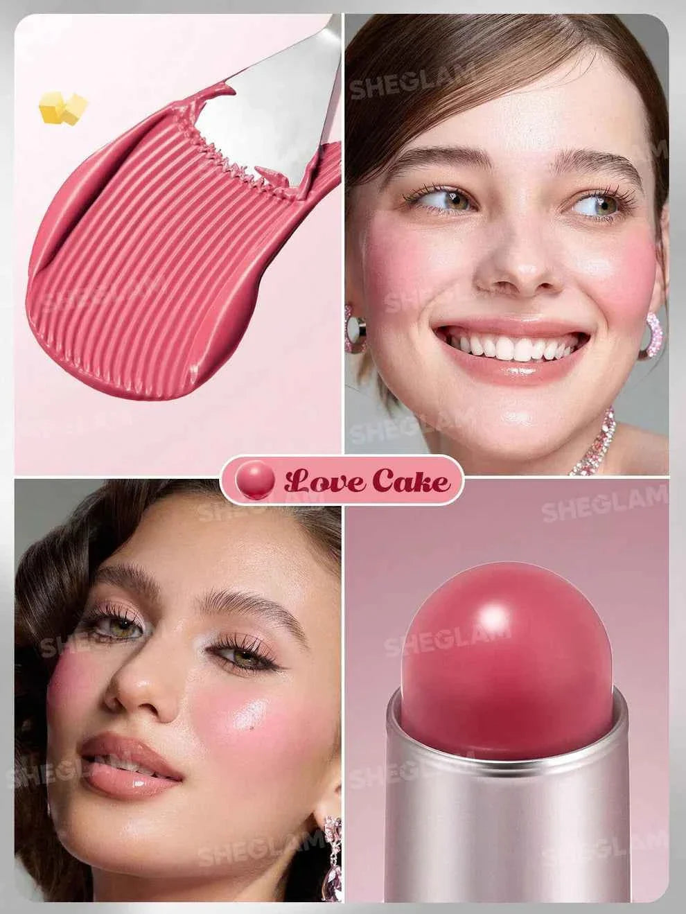 SHEGLAM Buttery Bliss Blush Stick.