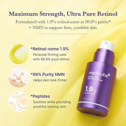 Medicube - Retinol NMN Radiance Booster 1.9% Serum - 30ml